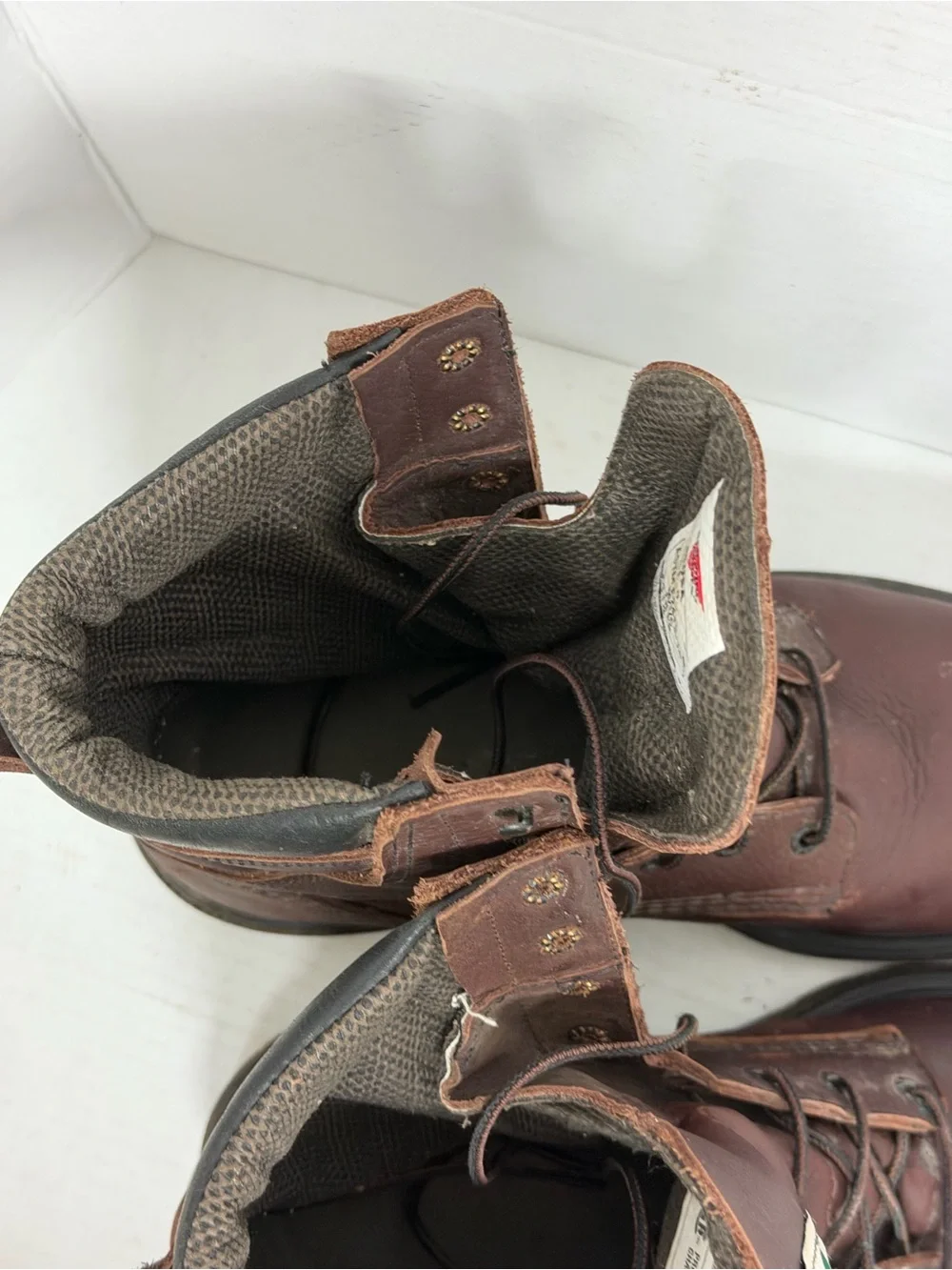 Red Wing 2414 SuperSole 2.0 CSA Steel Toe Leather Gore-Tex Work Boots Size 10 D